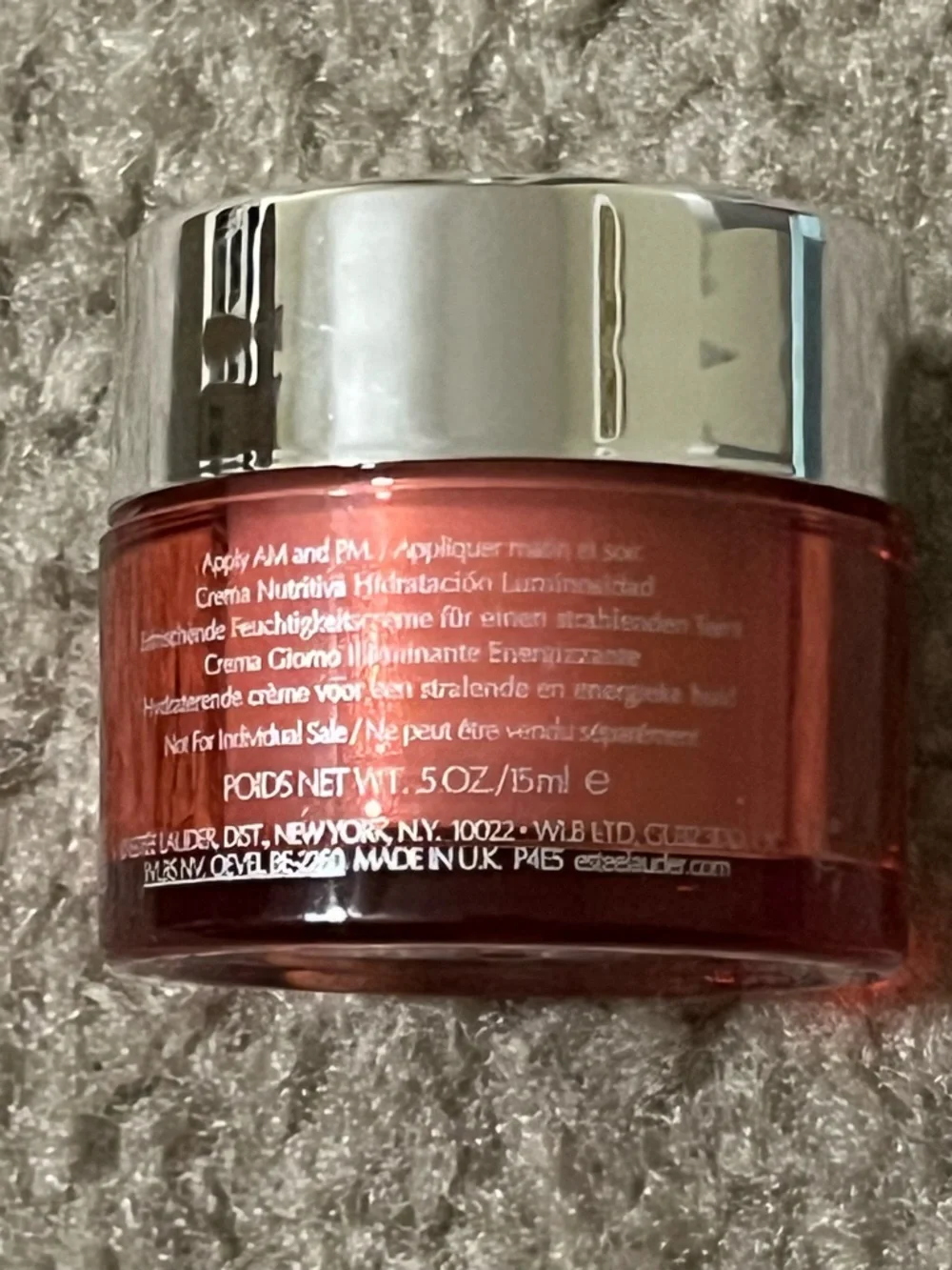 Estee Lauder Nutritious Super Pomegranate Radiant Energy Moisture Creme 3/4oz - Picture 3 of 5